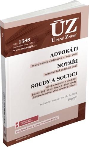 Obrázok ÚZ 1588 Advokáti, Notáři, Soudci a soudy