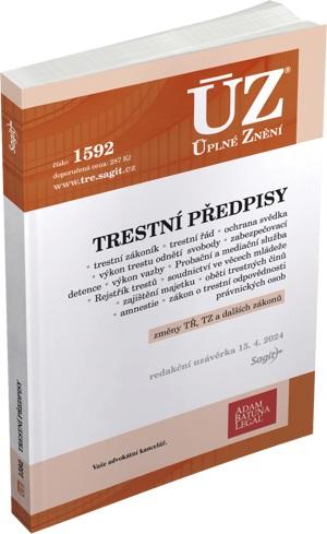 Obrázok ÚZ 1592 Trestní předpisy