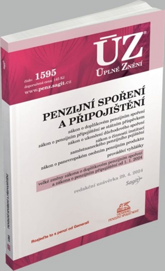 Obrázok ÚZ 1595 Penzijní spoření