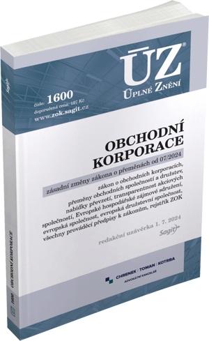 Obrázok ÚZ 1600 Obchodní korporace, Přeměny obchodních společností a družstev