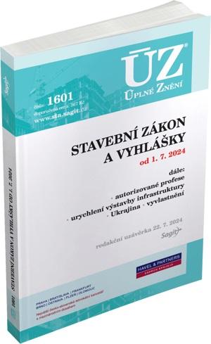 Obrázok ÚZ 1601 Nový stavební zákon a vyhlášky 2024, rejstřík k zákonu