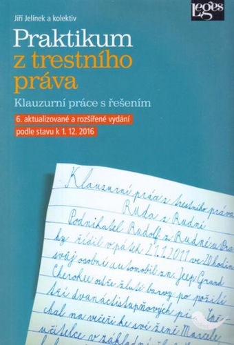 Obrázok Praktikum z trestního práva (6. aktualiz