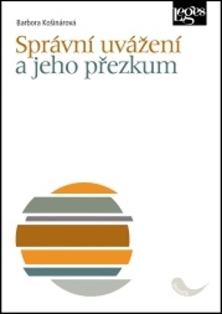 Obrázok Správní uvážení a jeho přezkum