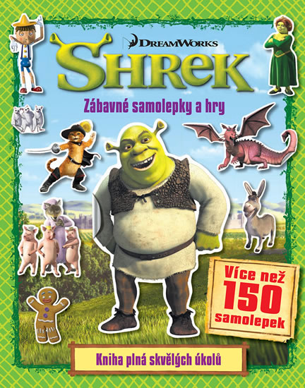 Obrázok Shrek - Zábavné samolepky a hry