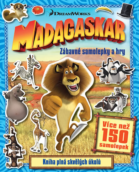 Obrázok Madagaskar - Zábavné samolepky a hry