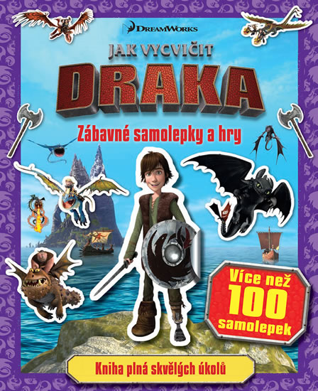 Obrázok Jak vycvičit draka - Zábavné samolepky a hry