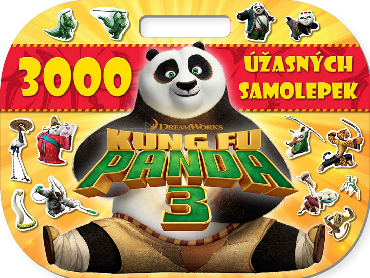 Obrázok Kung Fu Panda 3 - 3000 úžasných samolepek