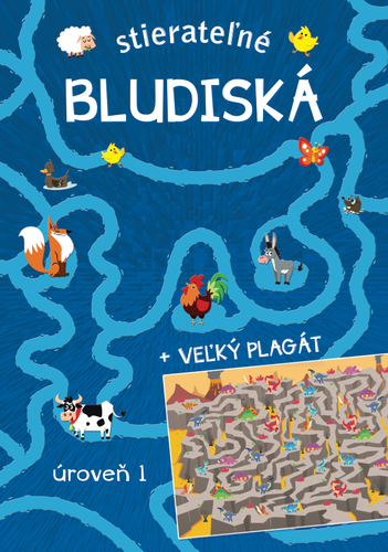 Obrázok Stierateľné bludiská (úroveň 1) + veľký plagát (SK)