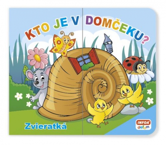 Obrázok Kto je v domčeku? Zvieratká
