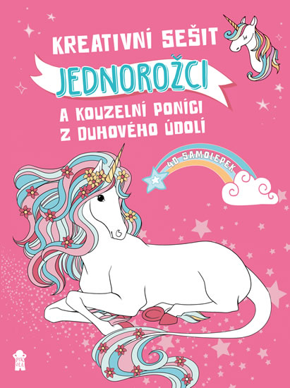 Obrázok Kreativní sešit: Jednorožci a kouzelní poníci z Duhového údolí