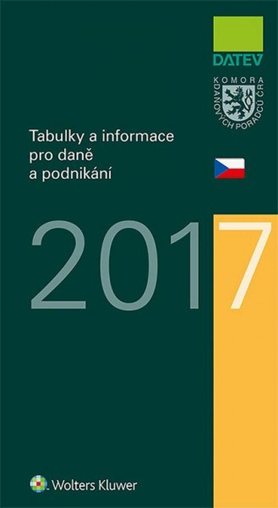 Obrázok Tabulky a informace pro daně a podnikání 2017