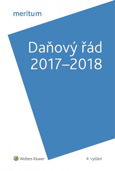 Obrázok Meritum: Daňový řád 2017-2018