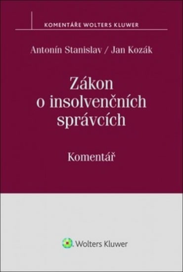 Obrázok Zákon o insolvenčních správcích: Komentář