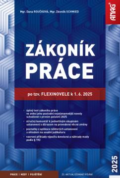 Obrázok Zákoník práce po tzv. flexinovele k 1. 6. 2025 - sešit