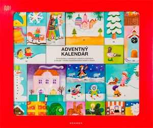 Obrázok Adventný kalendár 24 knižočiek s vianočnými príbehmi a koledami