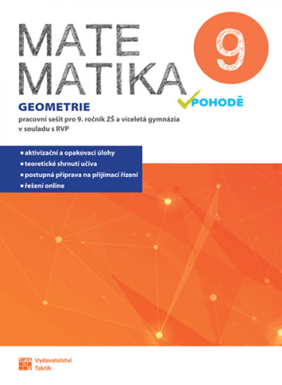 Obrázok Matematika v pohodě 9 - Geometrie - pracovní sešit