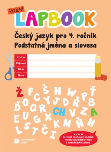 Obrázok Školní lapbook: ČJ pro 4. ročník - Podstatná jména a slovesa