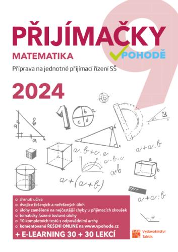 Obrázok Přijímačky 9 - matematika + e-learning 2024