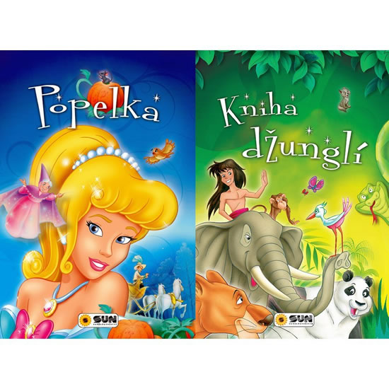 Obrázok Popelka, Kniha džunglí - Dvě klasické pohádky