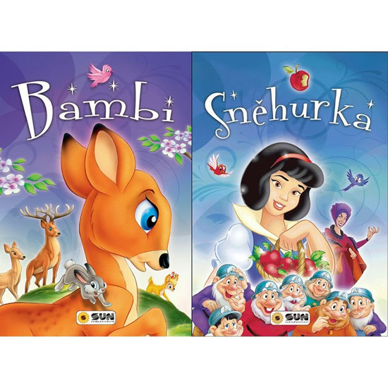 Obrázok Bambi, Sněhurka - Dvě klasické pohádky