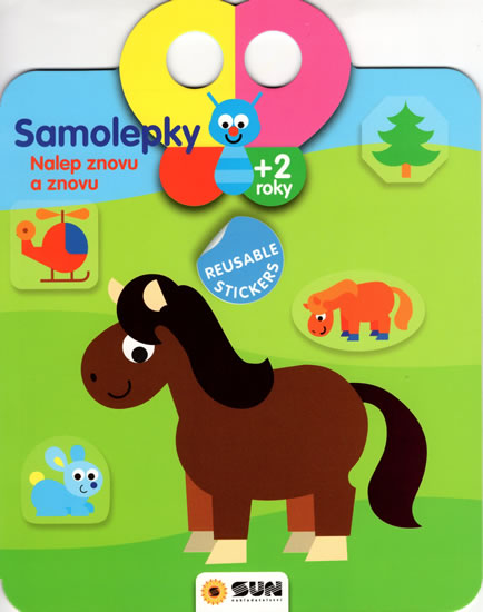 Obrázok Kůň - Samolepky nalep znovu