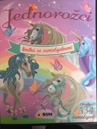 Obrázok Jednorožci - Kniha se samolepkami