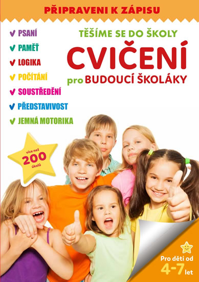 Obrázok Cvičení pro budoucí školáky - Těšíme se