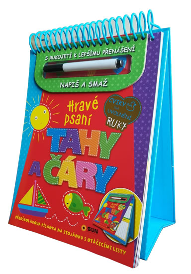 Obrázok Hravé psaní TAHY A ČÁRY uvolnění ruky