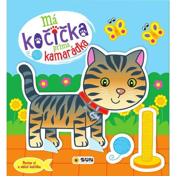 Obrázok Má kočička prima kamarádka - Postav si a obleč kočičku