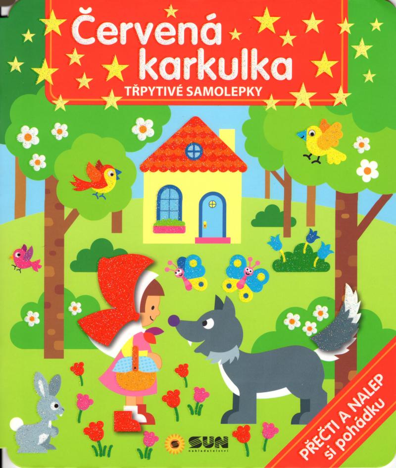 Obrázok Červená Karkulka - Přečti a nalep pohádku