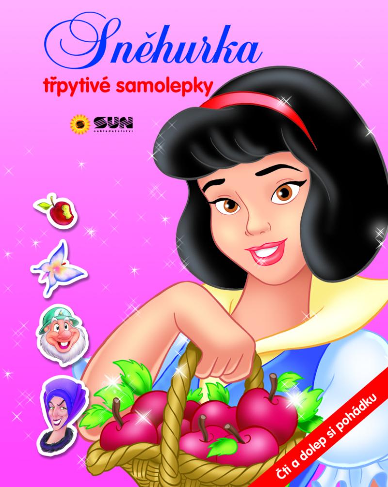 Obrázok Sněhurka - samolepky čti a dolep pohádku