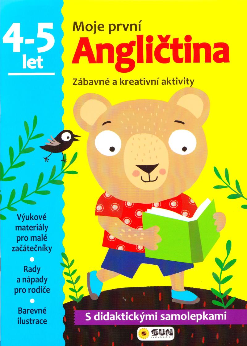 Obrázok Angličtina - 4-5 roky - samolepky (Moje první angličtina)