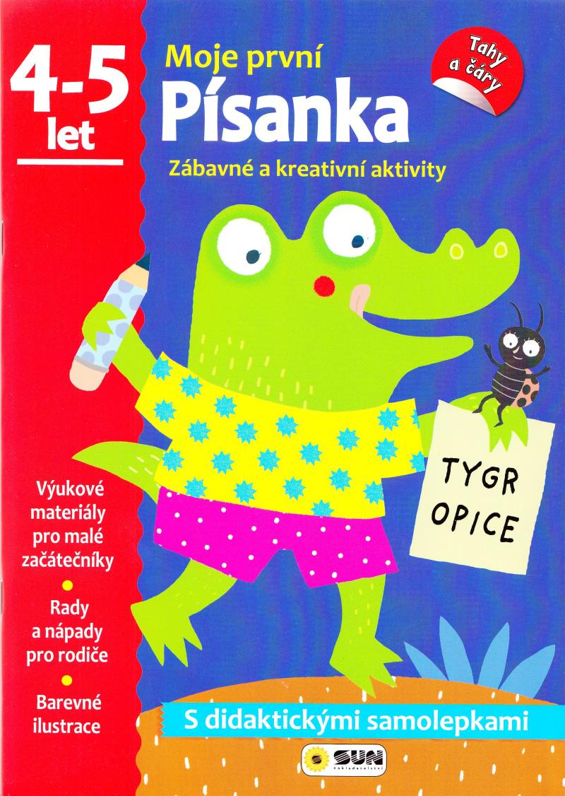 Obrázok Písanka - 4-5 roky - samolepky (Moje první písanka)