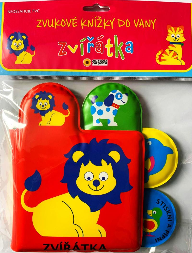 Obrázok Zvířátka - zvuková kniha do vany