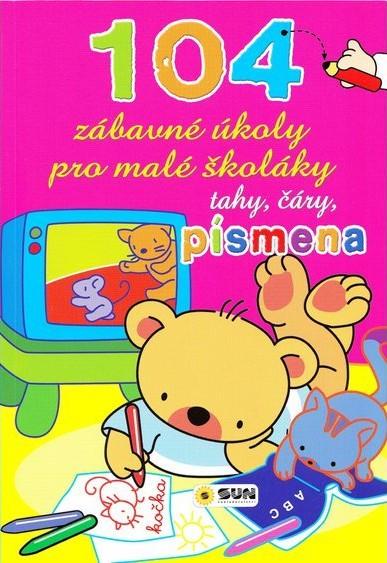 Obrázok Tahy, čáry, písmena - 104 zábavné úkoly pro malé školáky