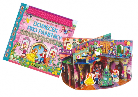 Obrázok Domeček pro panenky - Pohádkové otočné divadlo