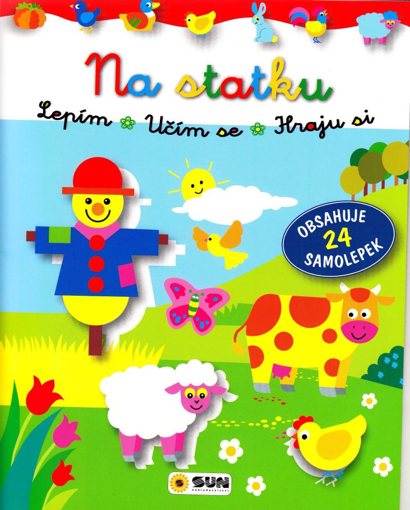 Obrázok Na statku - Lepím, učím se, hraju si