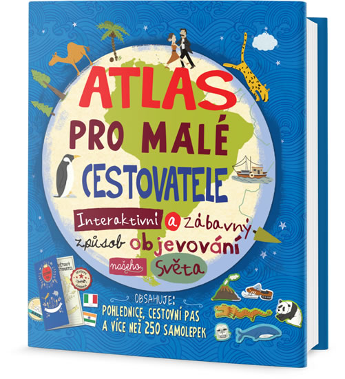 Obrázok Atlas pro malé cestovatele - Interaktivní a zábavný způsob objevování našeho světa