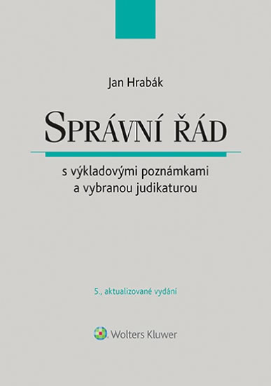 Obrázok Správní řád s výkladovými poznámkami a vybranou judikaturou