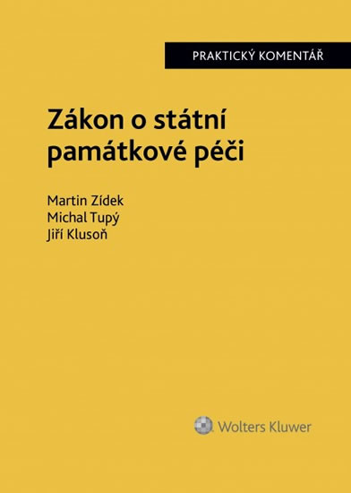 Obrázok Zákon o státní památkové péči - Praktický komentář