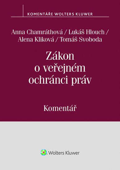 Obrázok Zákon o veřejném ochránci práv (zák. č. 349/1999 Sb.) - Komentář