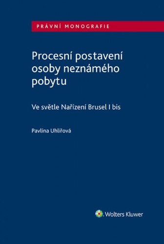 Obrázok Procesní postavení osoby neznámého pobyt
