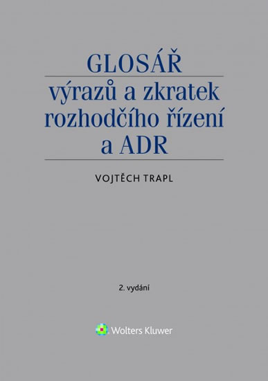 Obrázok Glosář výrazů a zkratek rozhodčího řízení a ADR