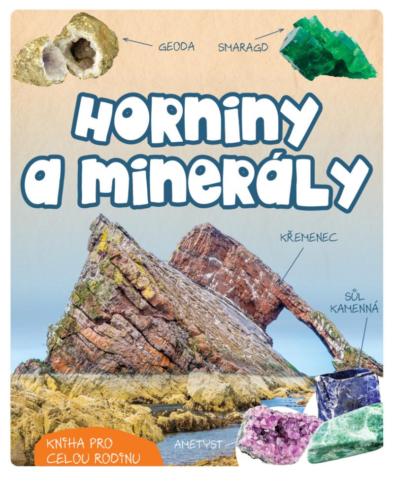 Obrázok Horniny a minerály - Kniha pro celou rodinu