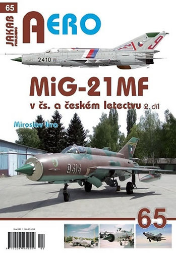 Obrázok MiG-21MF v čs. a českém letectvu 2.díl