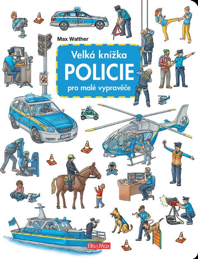 Obrázok Velká knížka POLICIE pro malé vypravěče