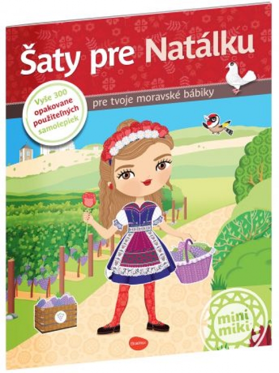 Obrázok Šaty pre NATÁLKU ¦ Kniha samolepiek
