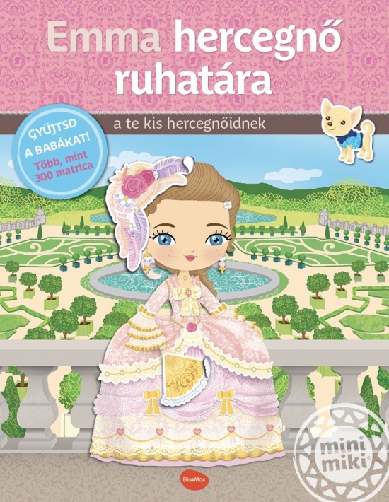 Obrázok EMMA HERCEGNŐ RUHATÁRA ¦ Matricás könyv