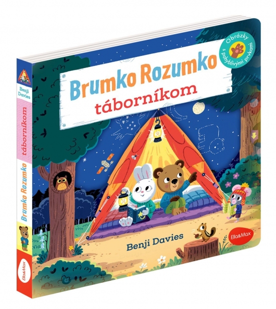 Obrázok BRUMKO ROZUMKO TÁBORNÍKOM – Obrázky s pohyblivými prvkami