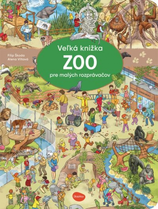 Obrázok Veľká knižka ZOO pre malých rozprávačov